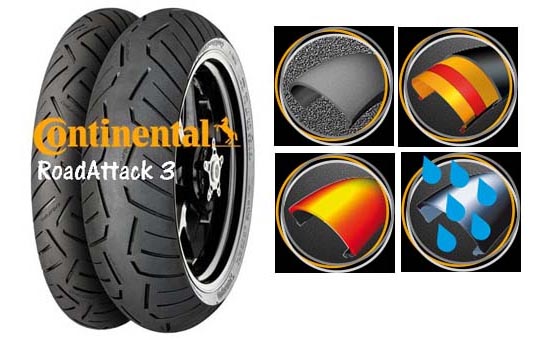 Continental tyre test