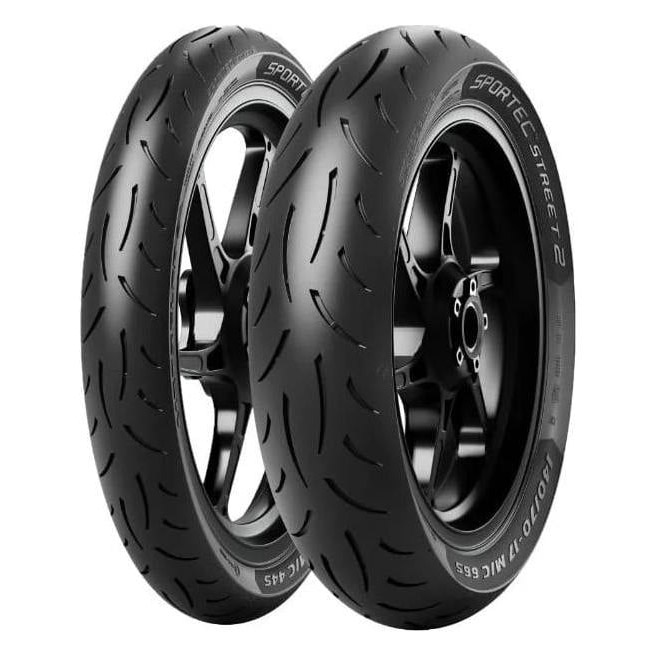 Metzeler Sportec Street 2 80/80 - 14 43S TL (Vorder-/Hinterreifen)